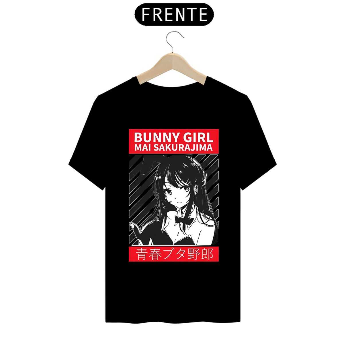 Nome do produto: Camiseta - Mai Sakurajima (Bunny Girl)