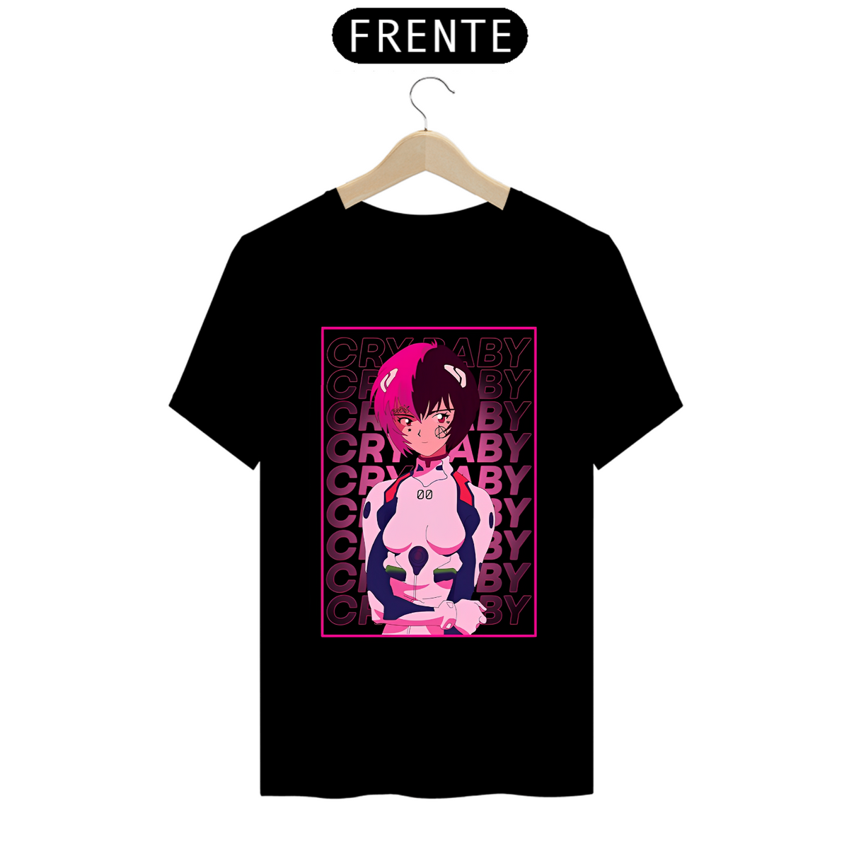 Nome do produto: Camiseta - Lil Peep x Evangelion