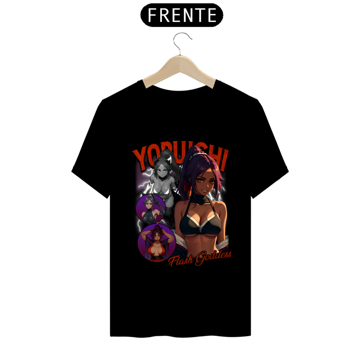 Nome do produto: Camiseta - Yoruichi (Bleach)