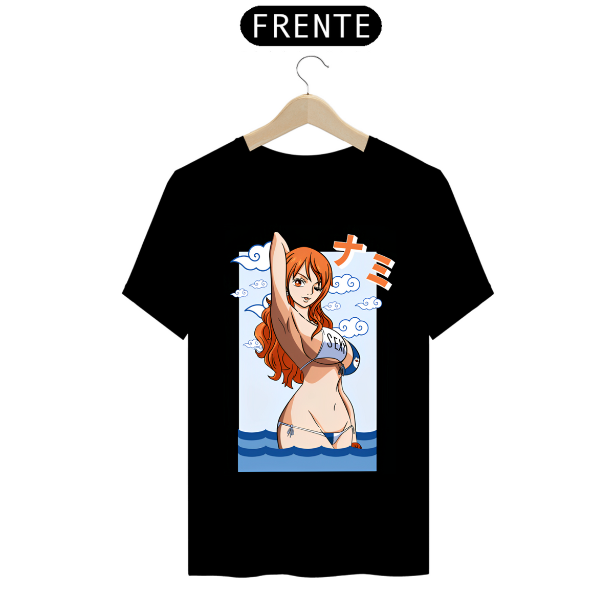 Nome do produto: Camiseta - Nami (One Piece)