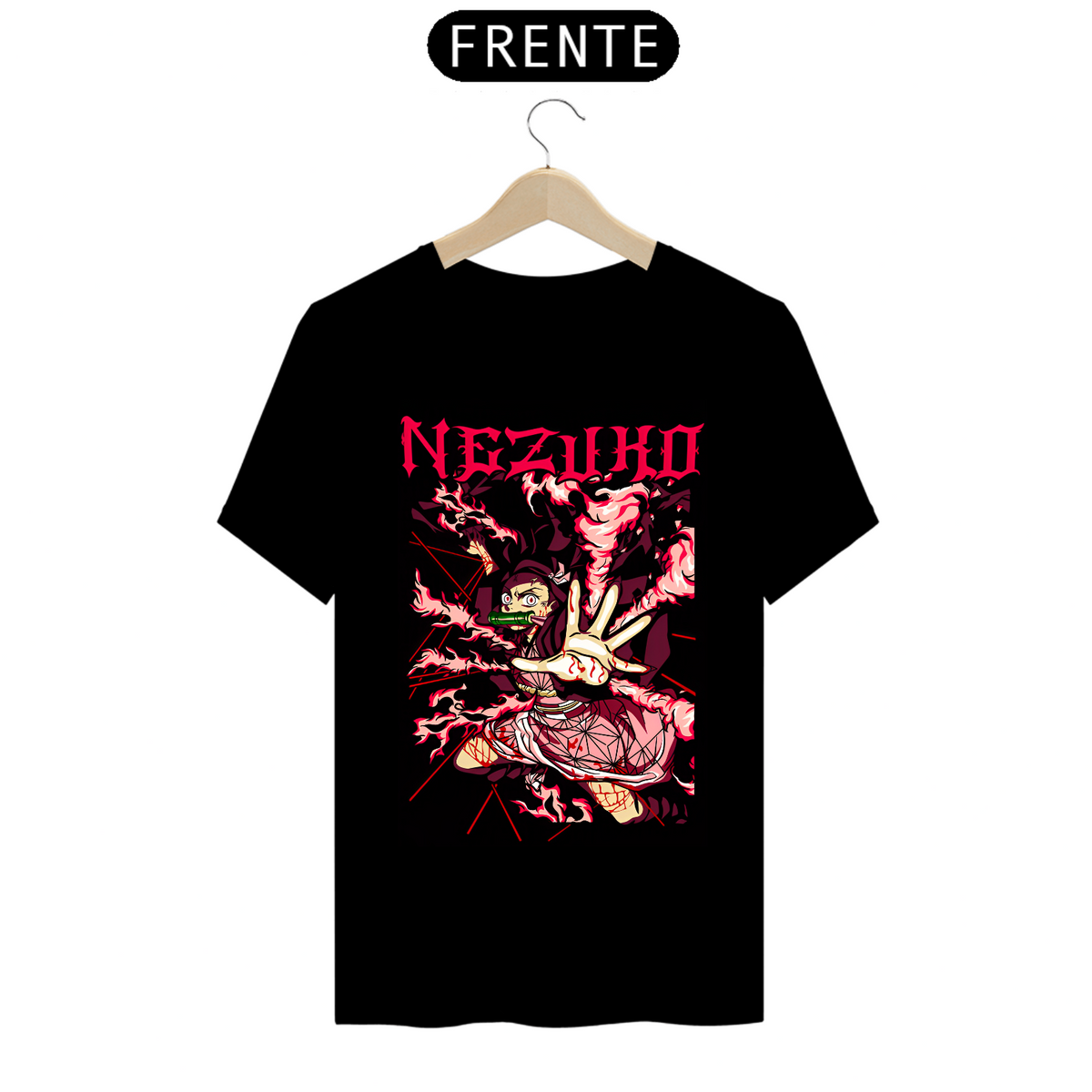 Nome do produto: Camiseta - Nezuko Kamado (Demon Slayer)