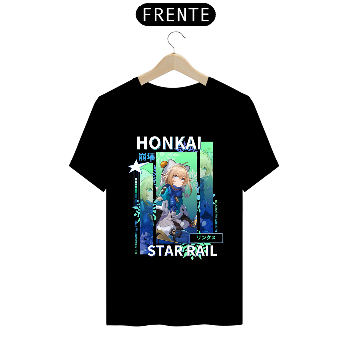 Nome do produto: Camiseta - Lynx (Honkai Star Rail)