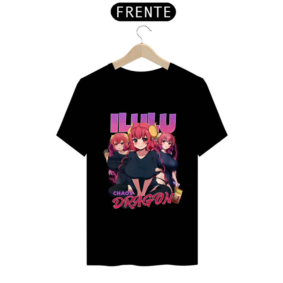 Nome do produto: Camiseta - Ilulu (Miss Kobayashi\'s Dragon Maid)