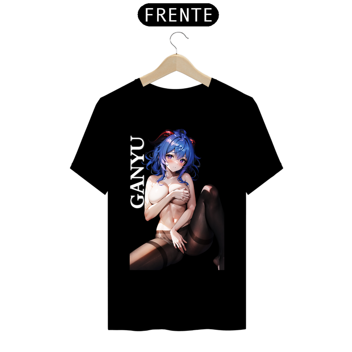 Nome do produto: Camiseta - Ganyu (Genshin Impact)