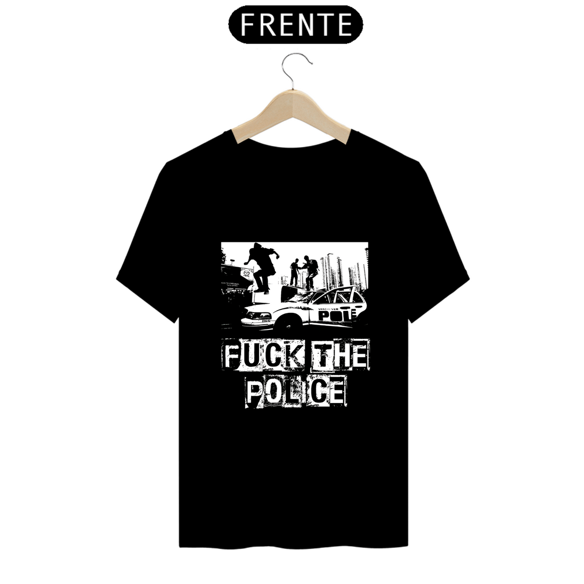 Nome do produto: Camiseta - FuckThePolice