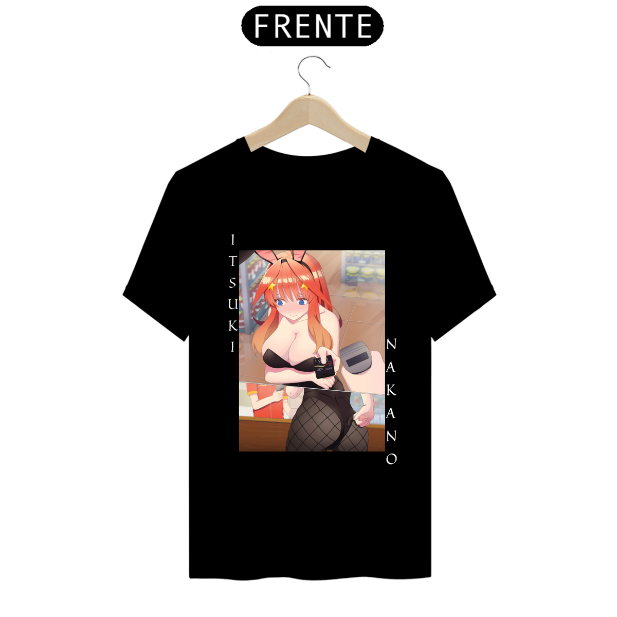 Nome do produto: Camiseta - Itsuki Nakano (The Quintuplets)