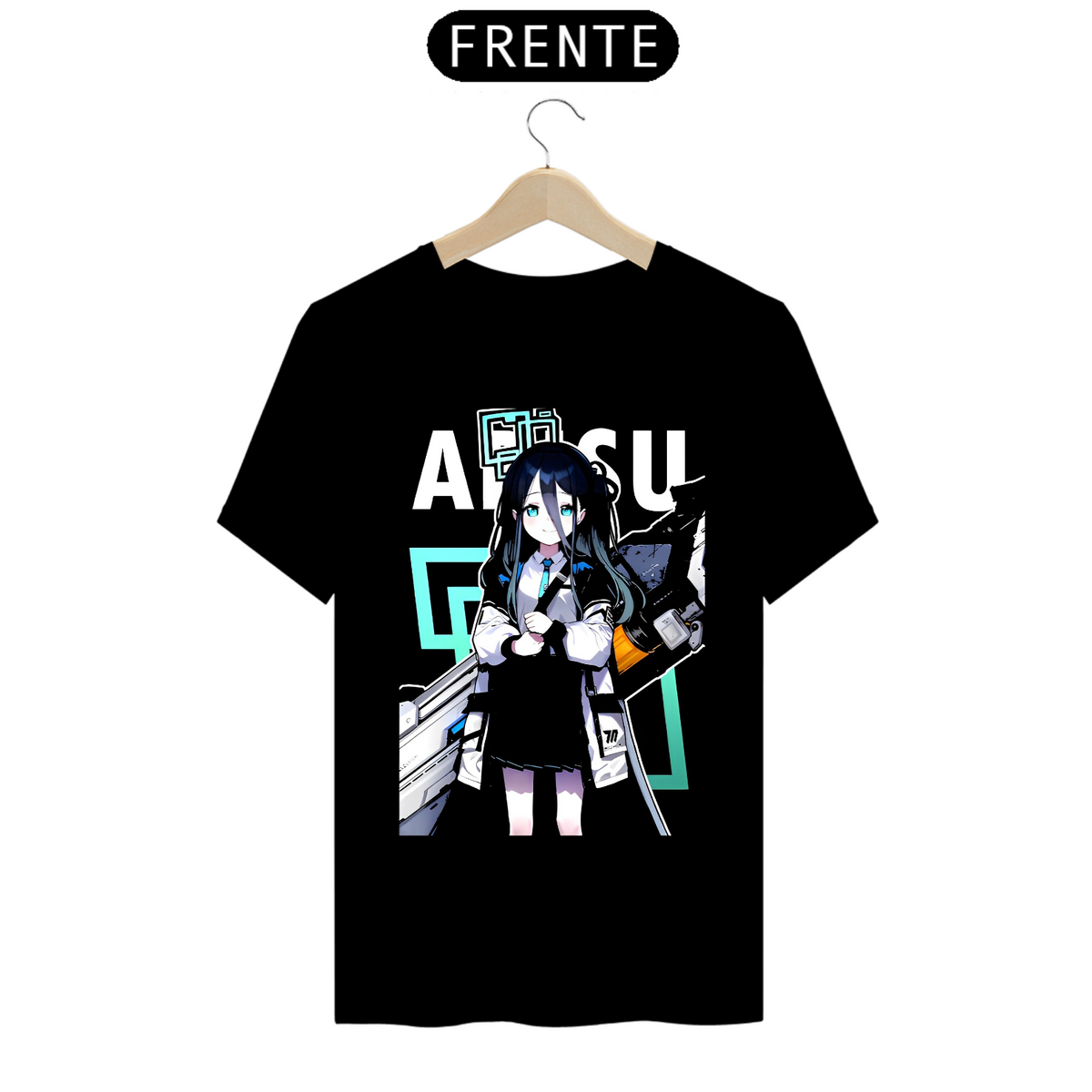 Nome do produto: Camiseta - Arisu (Blue Archive)