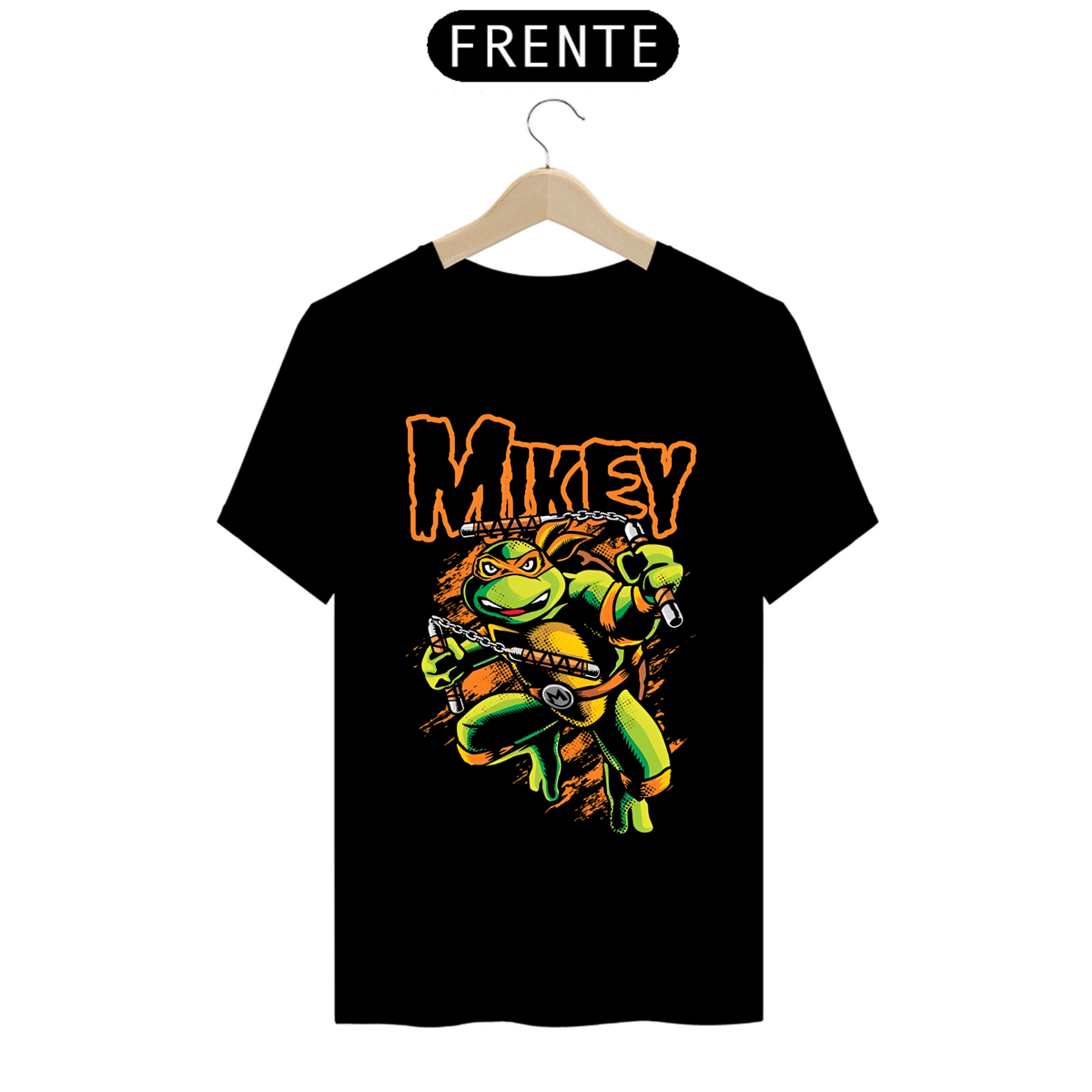 Nome do produto: Camiseta - Michelangelo (Tartarugas Ninjas)