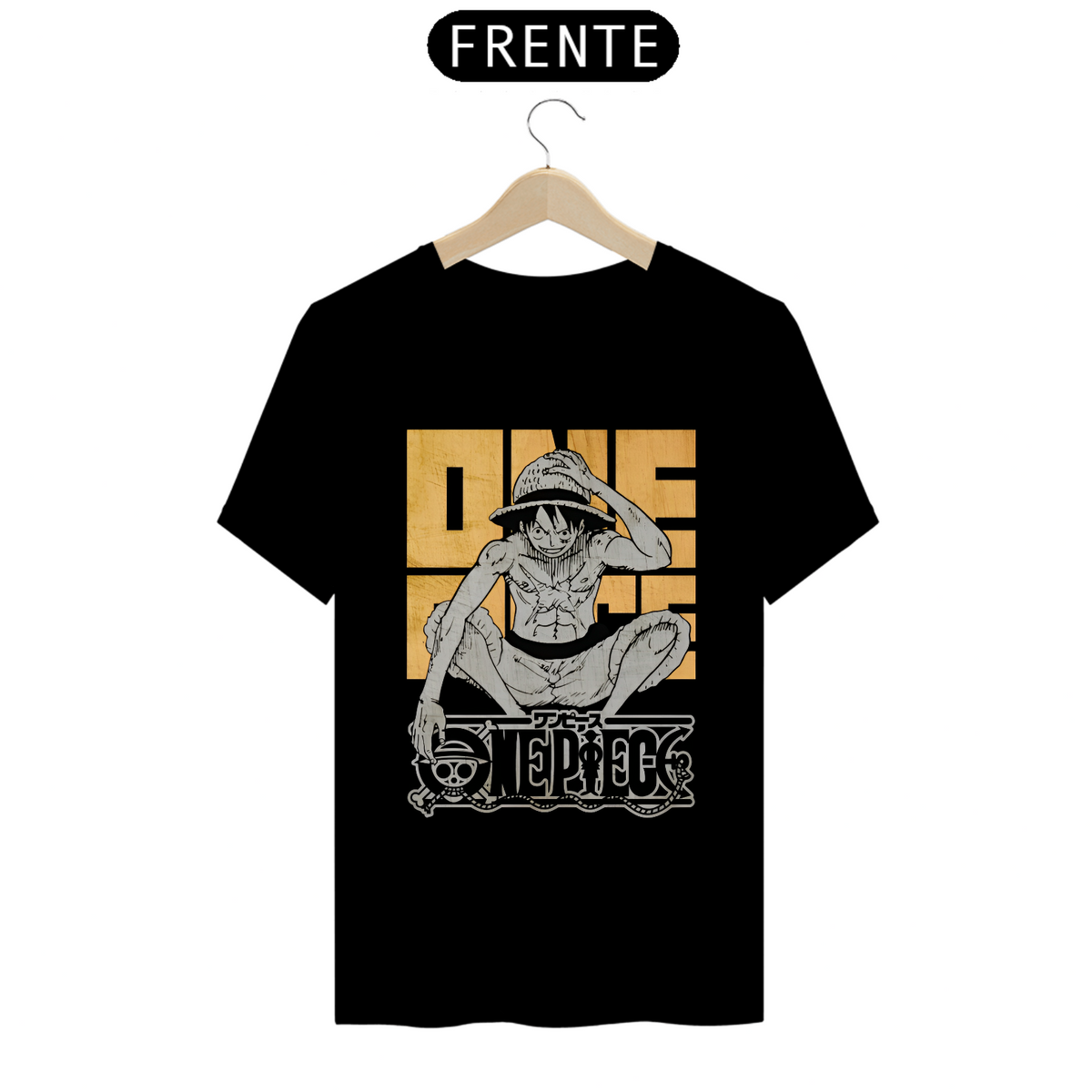 Nome do produto: Camiseta - Luffy (One Piece)