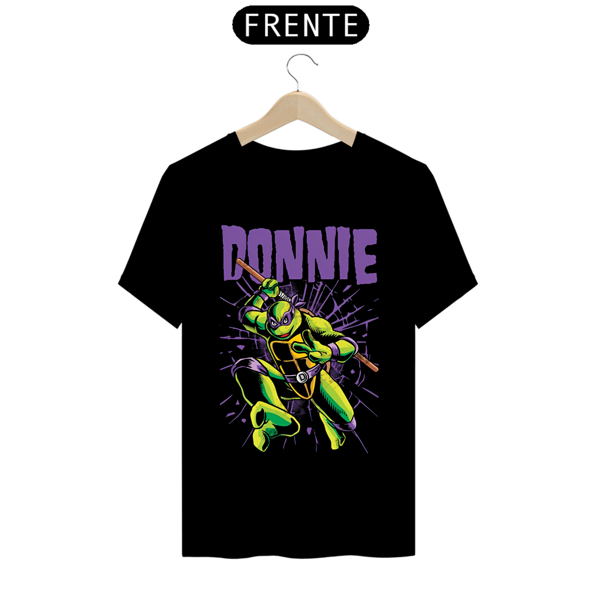 Nome do produto: Camiseta - Donatello (Tartarugas Ninjas)