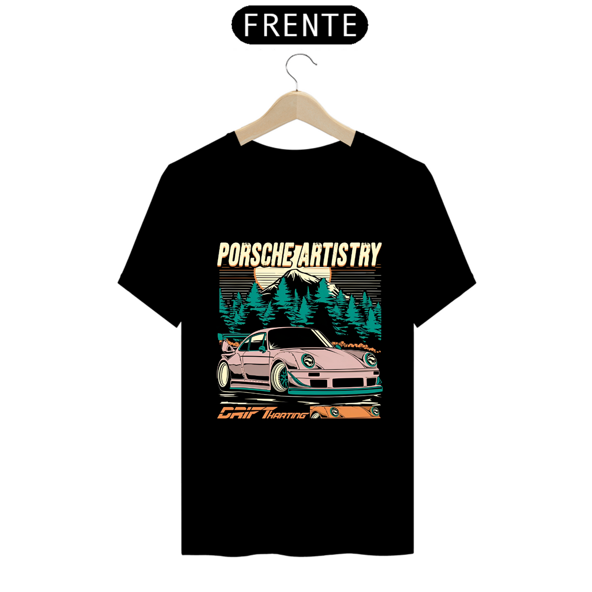 Nome do produto: Camiseta - Porsche Artistry