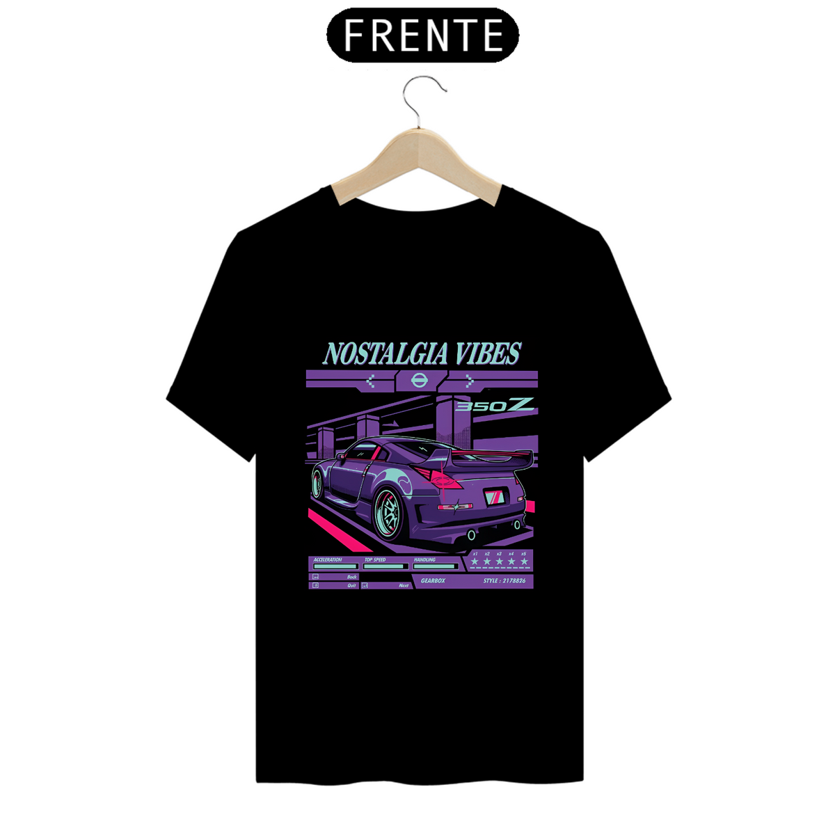 Nome do produto: Camiseta - Nostalgia Vibes