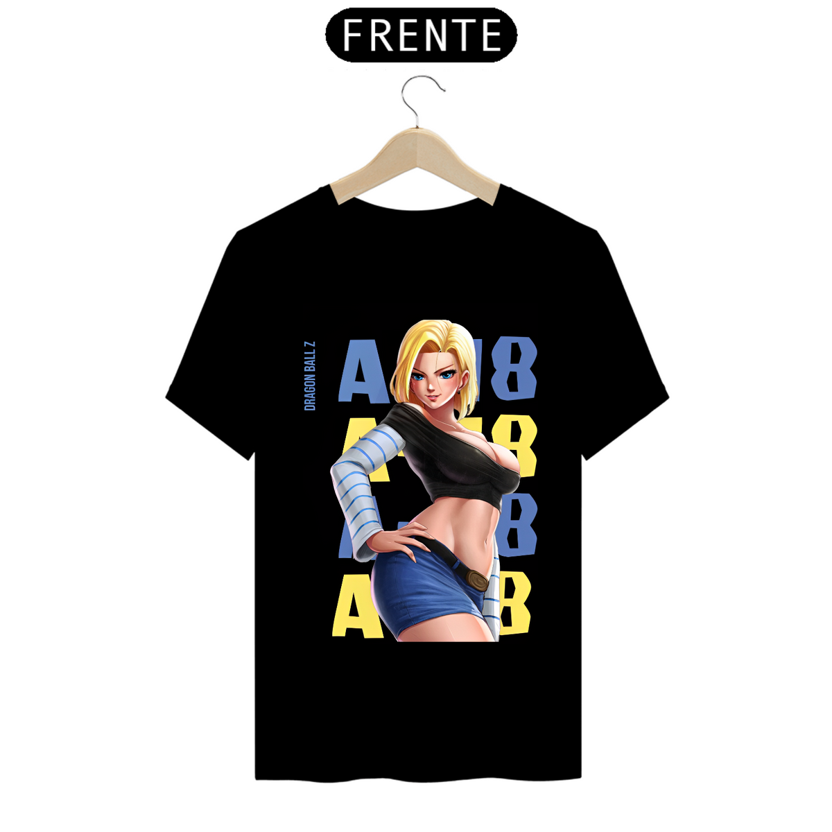 Nome do produto: Camiseta - Android 18 (Dragon Ball Z)