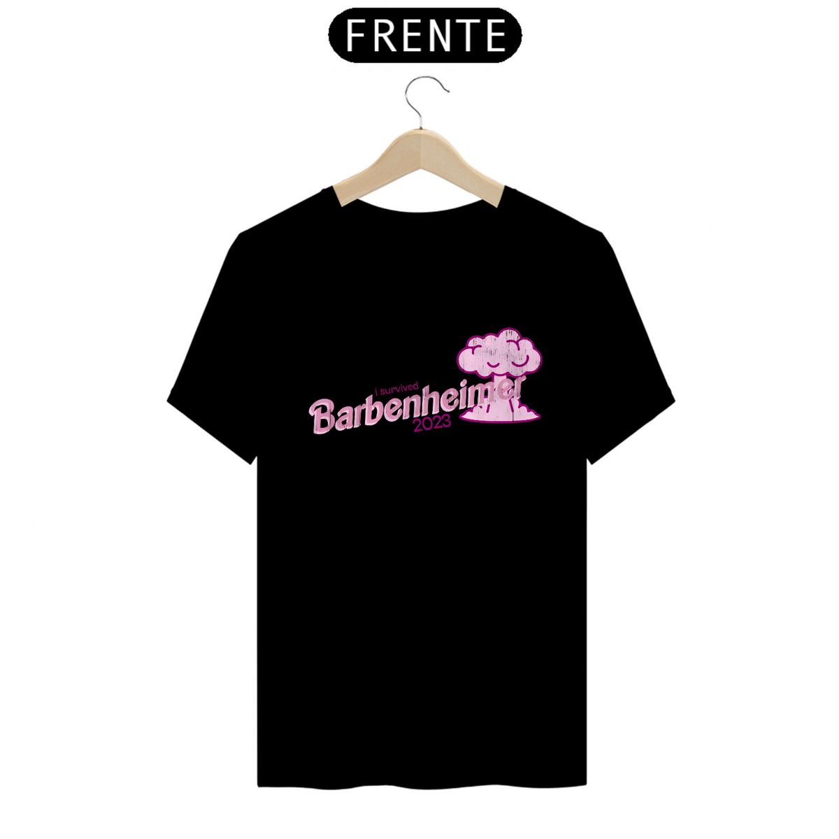 Nome do produto: Camiseta - I Survived Barbenheimer 2023