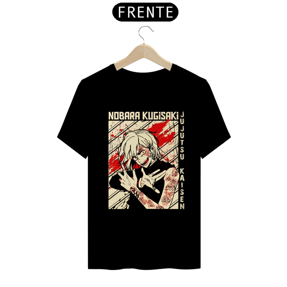 Nome do produto: Camiseta - Nobara Kugisaki (Jujutsu Kaisen)