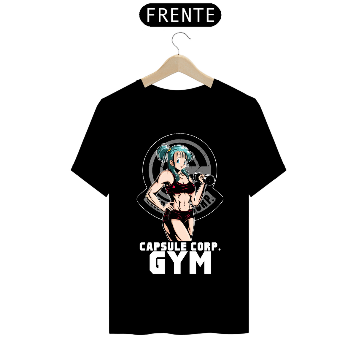 Nome do produto: Camiseta - Capsule Corp. Gym