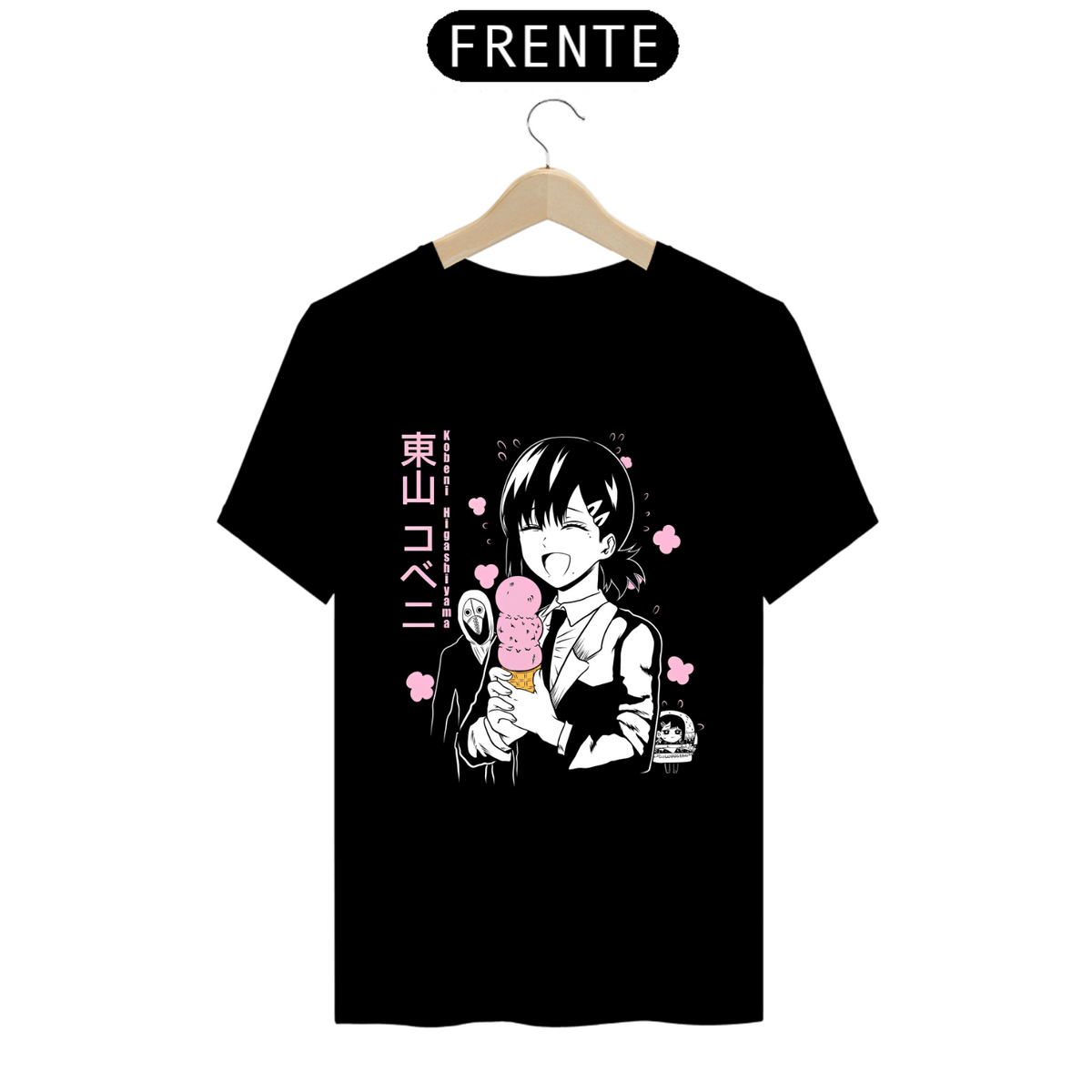 Nome do produto: Camiseta - Kobeni Higashiyama (Chainsaw Man)