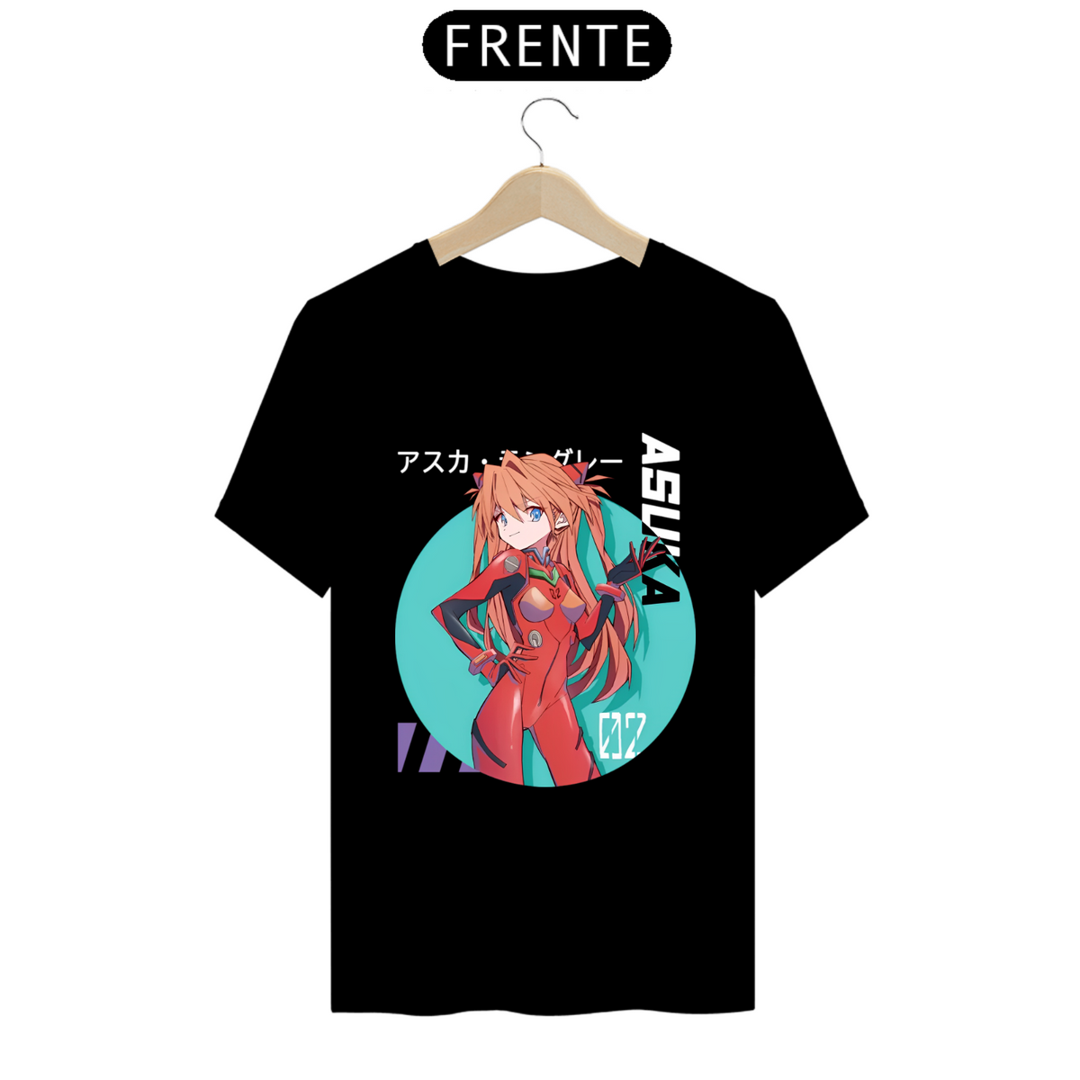 Nome do produto: Camiseta - Asuka (Evangelion)