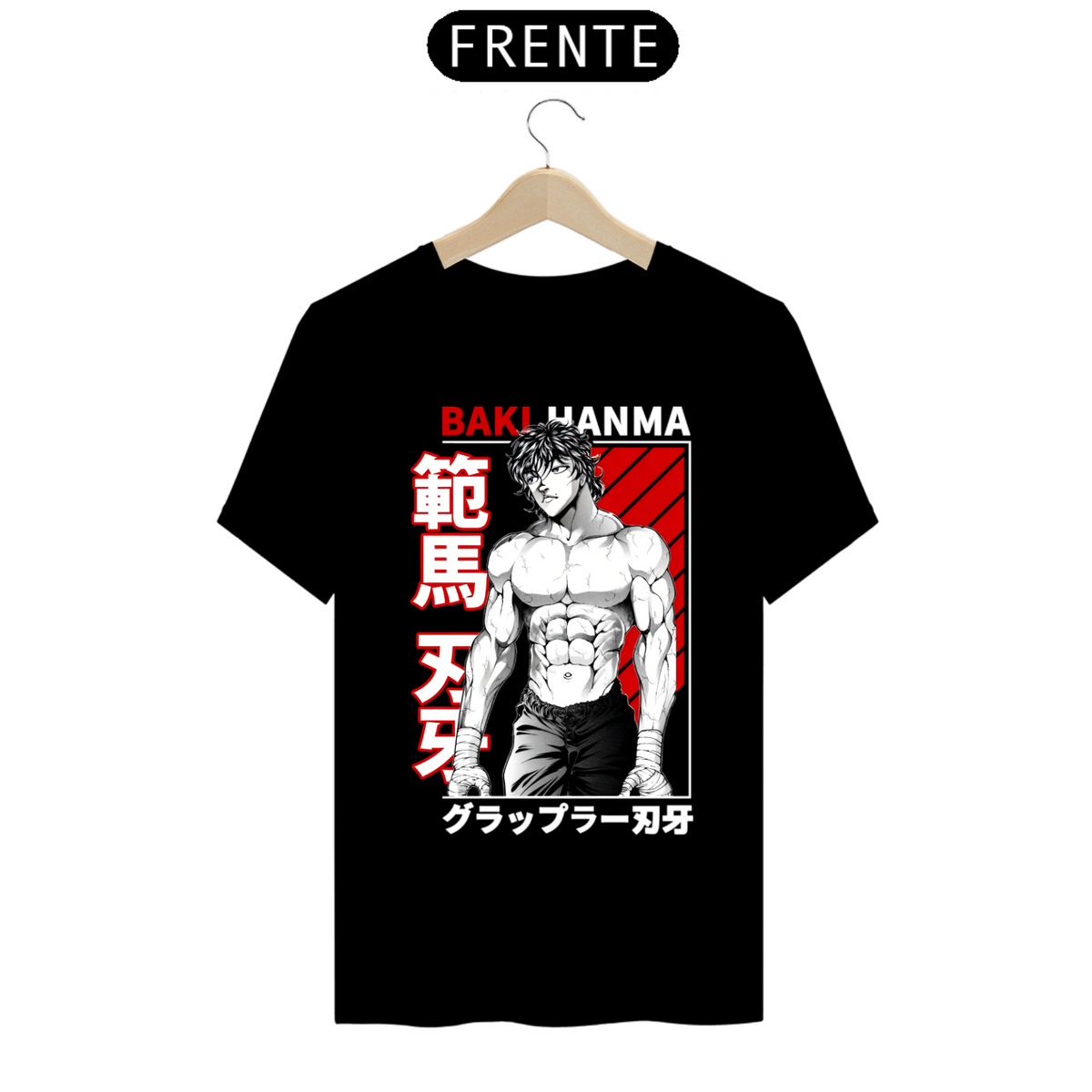 Nome do produto: Camiseta - Baki Hanma