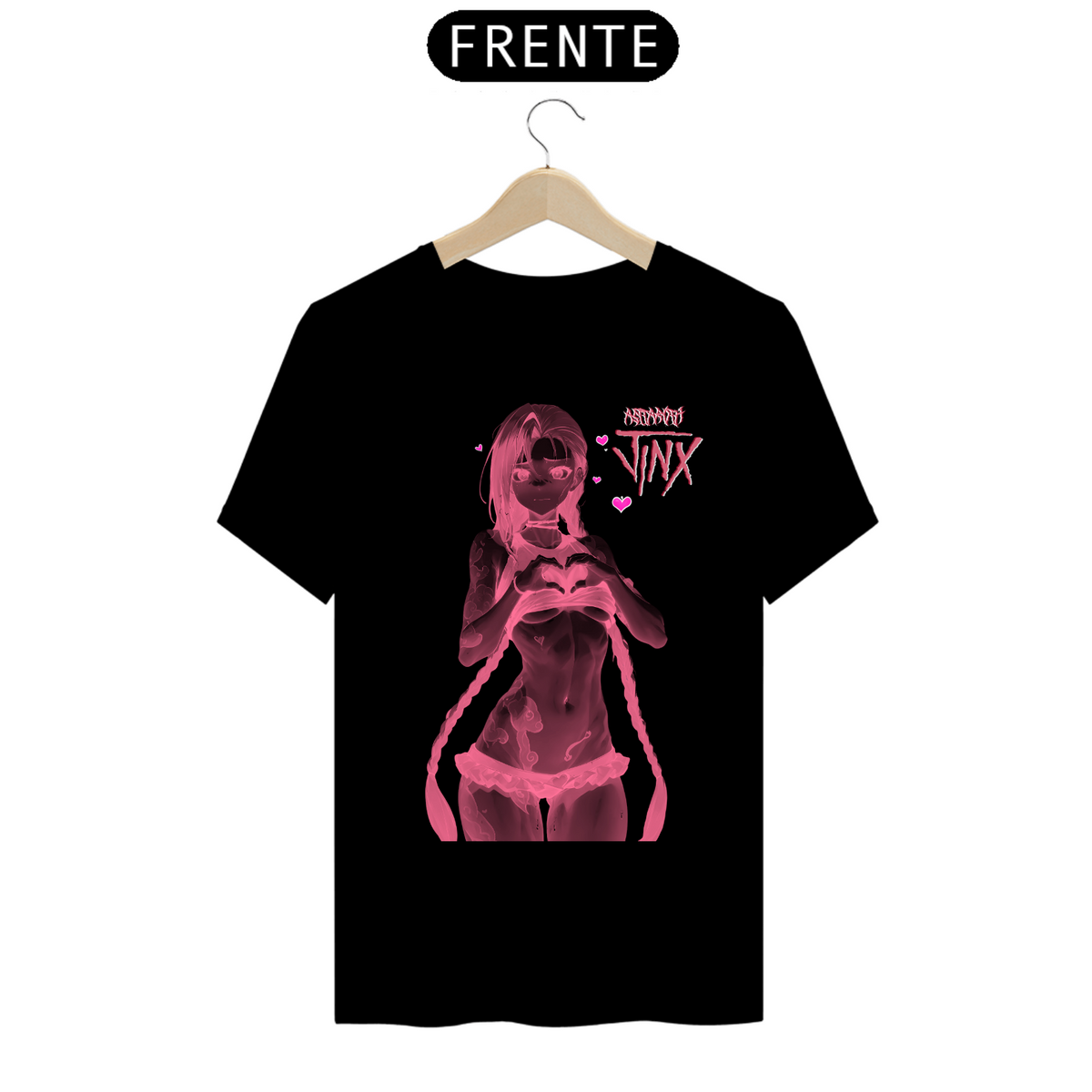 Nome do produto: Camiseta - Jinx 3.0 (League of Legends)