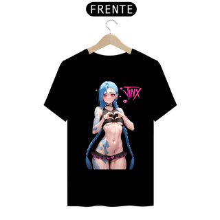 Nome do produtoCamiseta - Jinx (League of Legends)