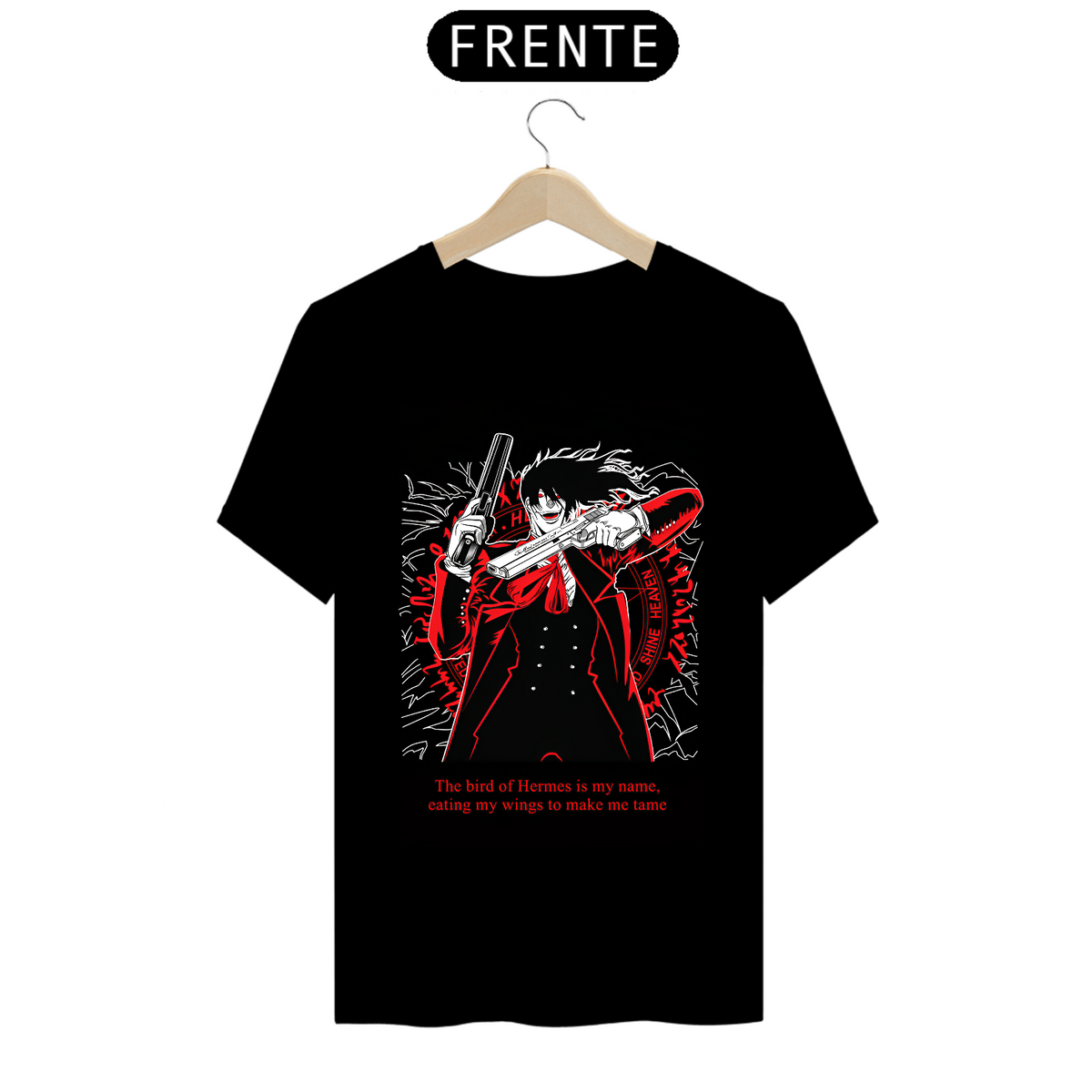 Nome do produto: Camiseta - Alucard (Hellsing)