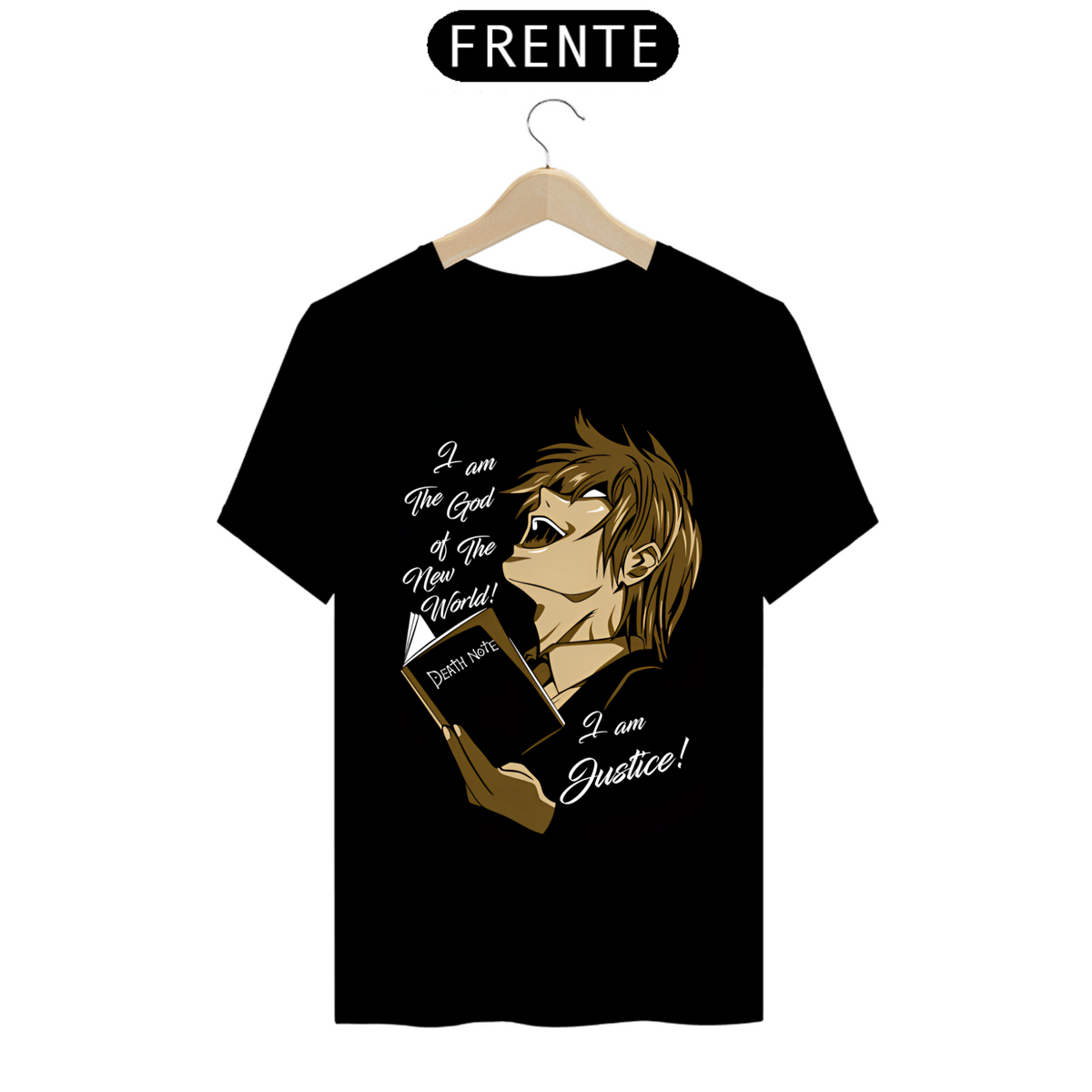 Nome do produto: Camiseta - Kira (Death Note)