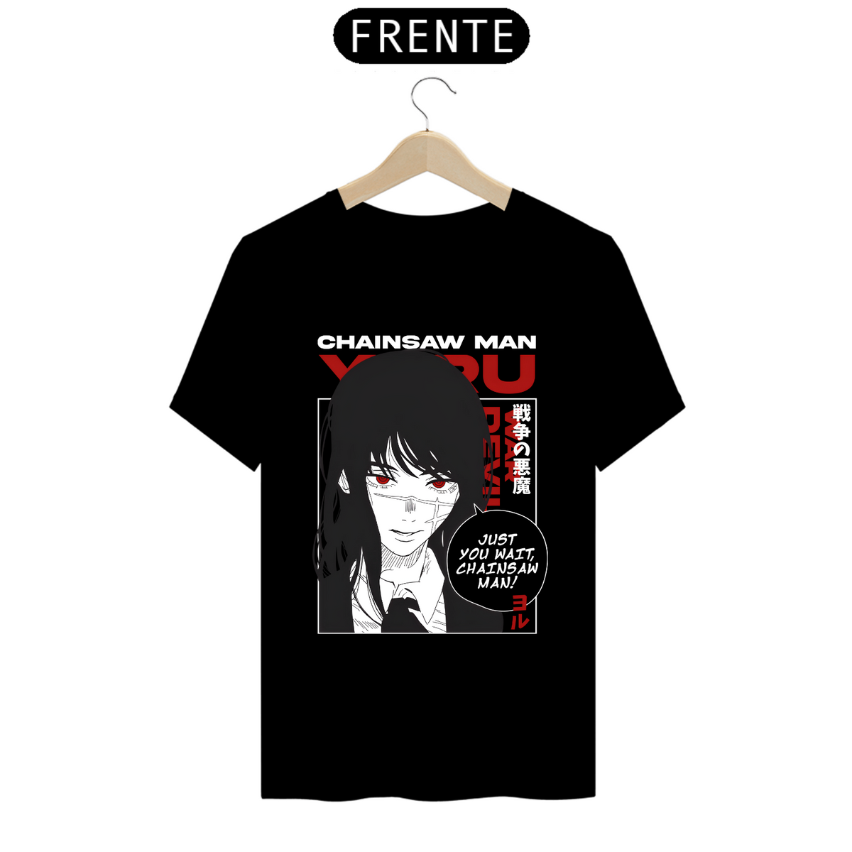 Nome do produto: Camiseta - Yoru (Chainsaw Man)