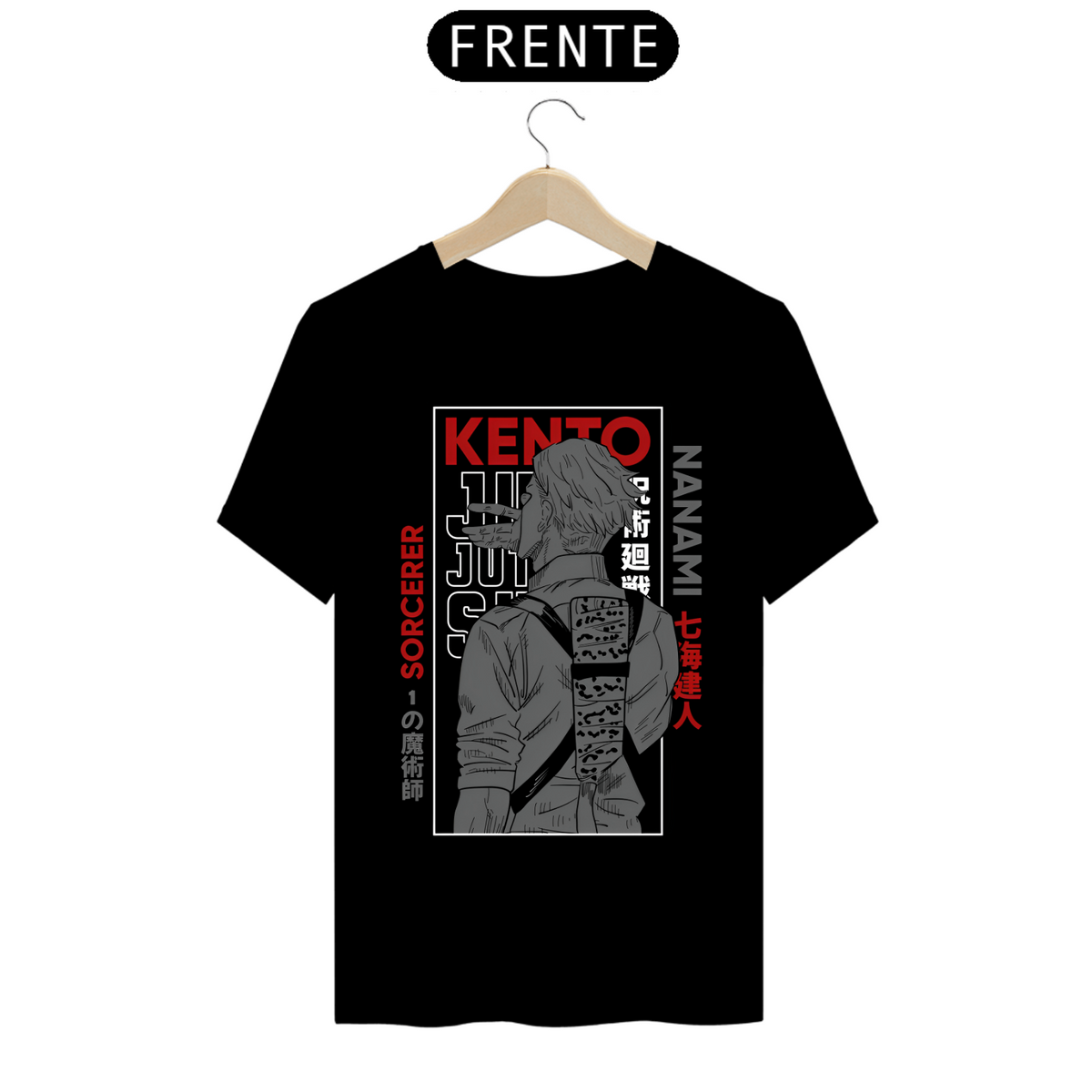 Nome do produto: Camiseta - Kento Nanami (Jujutsu Kaisen)