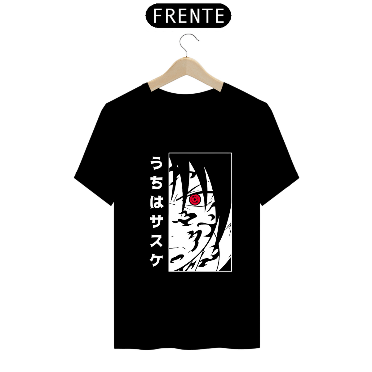 Nome do produto: Camiseta - Uchiha Sasuke (Naruto)