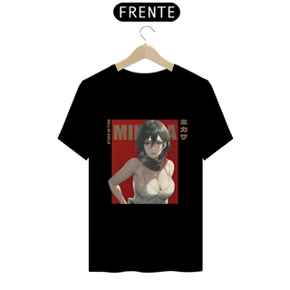 Nome do produtoCamiseta - Mikasa Ackerman (Attack on Titan)