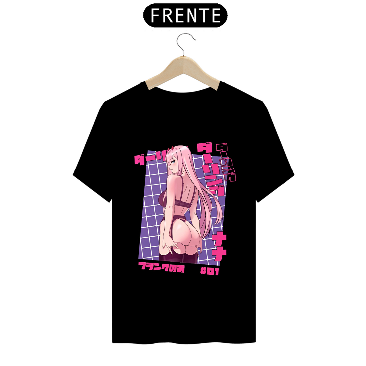 Nome do produto: Camiseta - Zero Two (Darling in the Franxx)