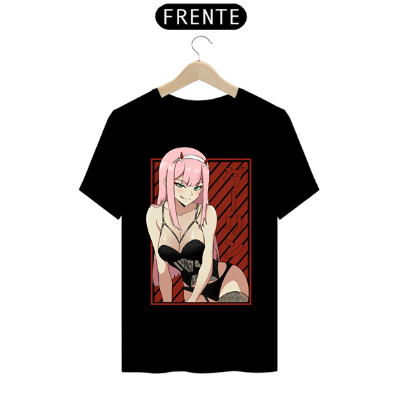 Camiseta - Zero Two (Darling in the Franxx)