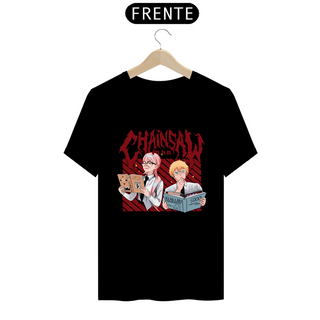 Nome do produtoCamiseta - Power & Denji Inteligentes (Chainsaw Man)