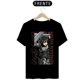 Nome do produtoCamiseta - Mikasa Ackerman (Attack on Titan)