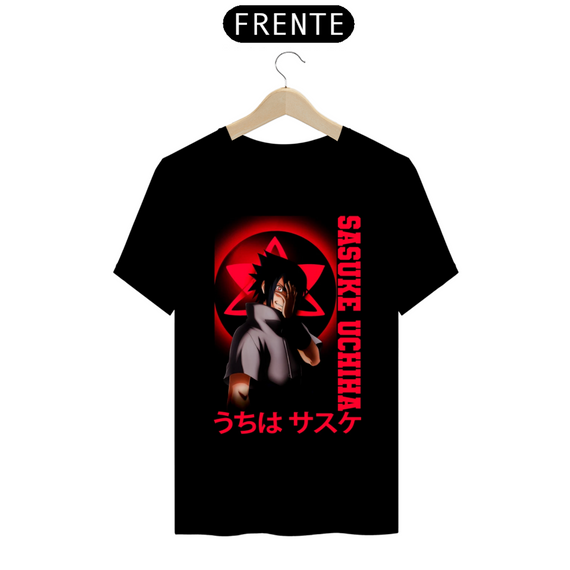 Camiseta - Sasuke Uchiha (Naruto Shippuden)