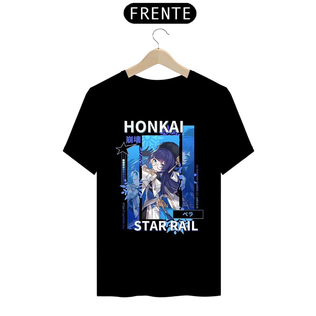 Nome do produto: Camiseta - Pela (Honkai Star Rail)