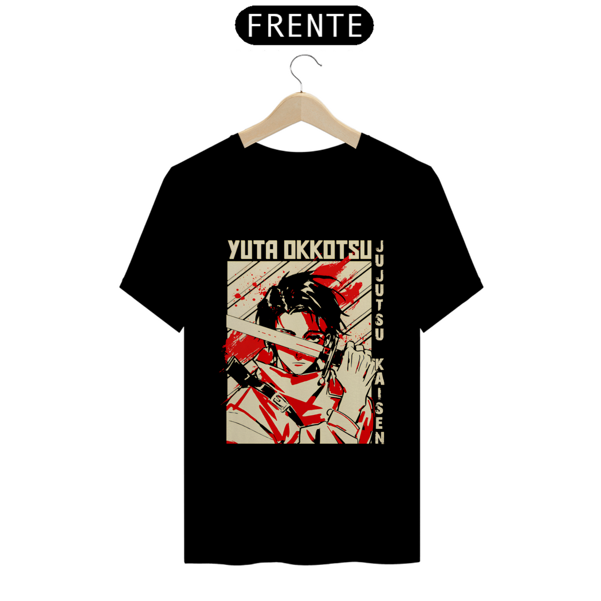 Nome do produto: Camiseta - Yuta Okkotsu (Jujutsu Kaisen)