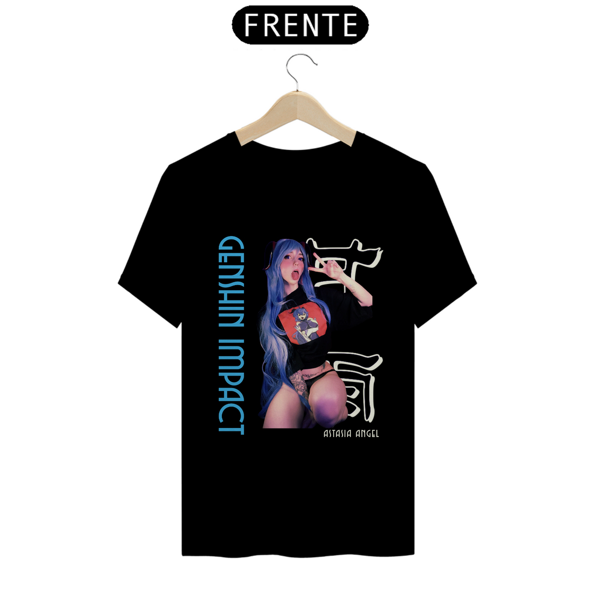 Nome do produto: Camiseta - AstasiaAngel x Ganyu