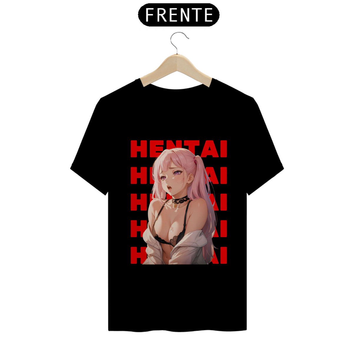 Nome do produto: Camiseta - Sexy Waifu Hentai