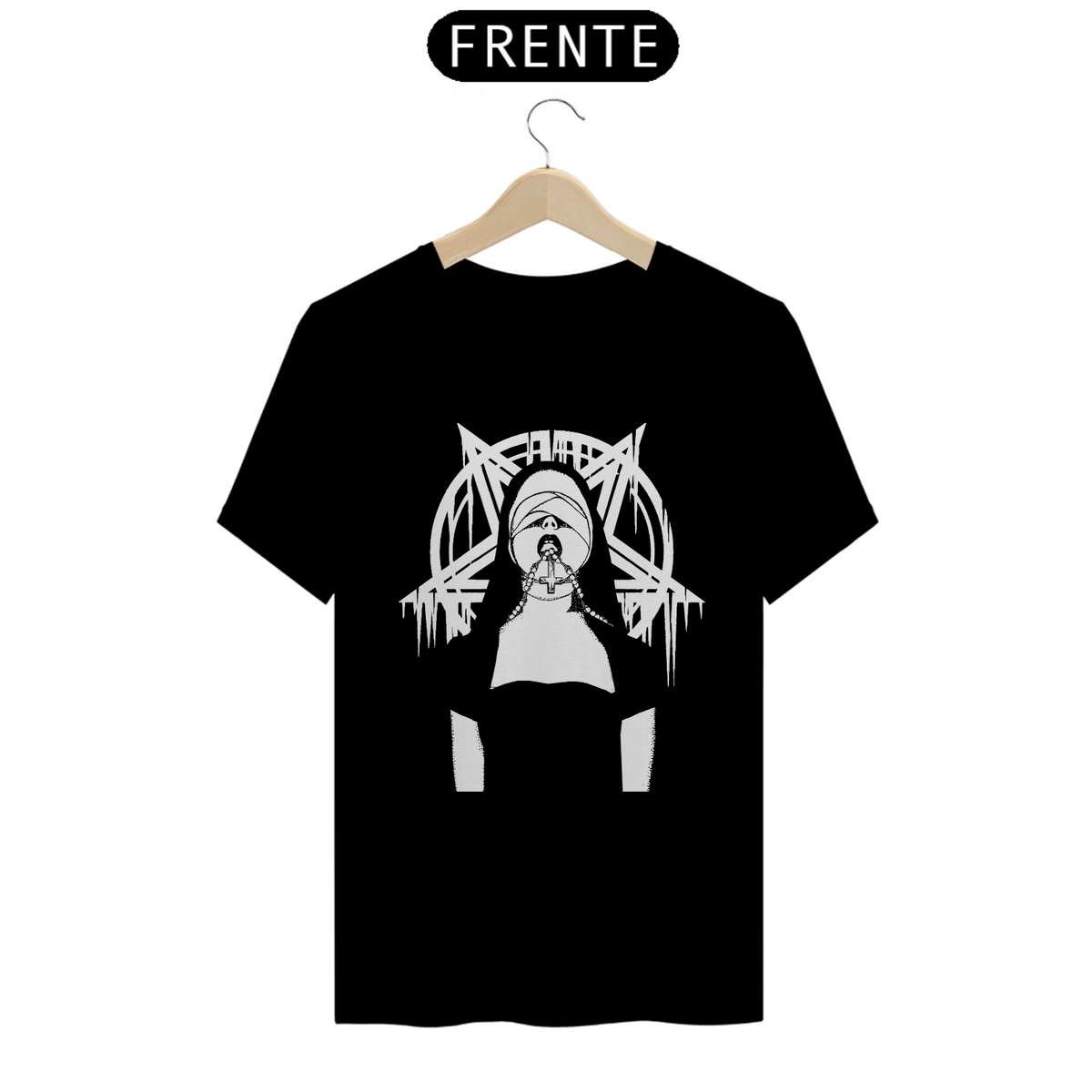 Nome do produto: Camiseta - Satanic Nun