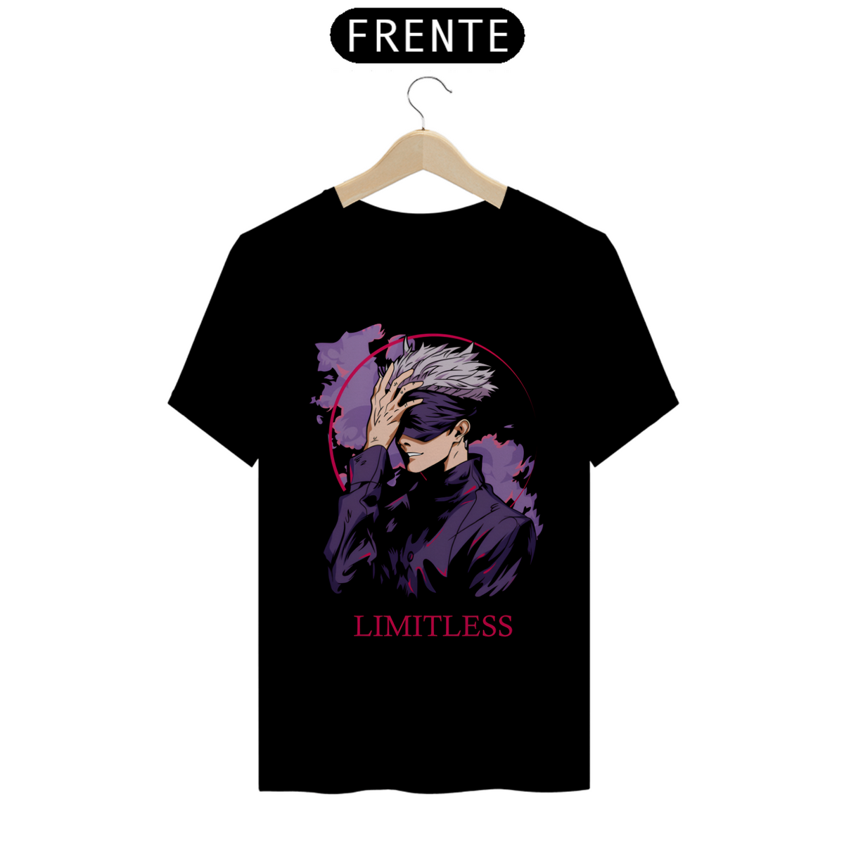 Nome do produto: Camiseta - Satoru Gojo (Jujutsu Kaisen)