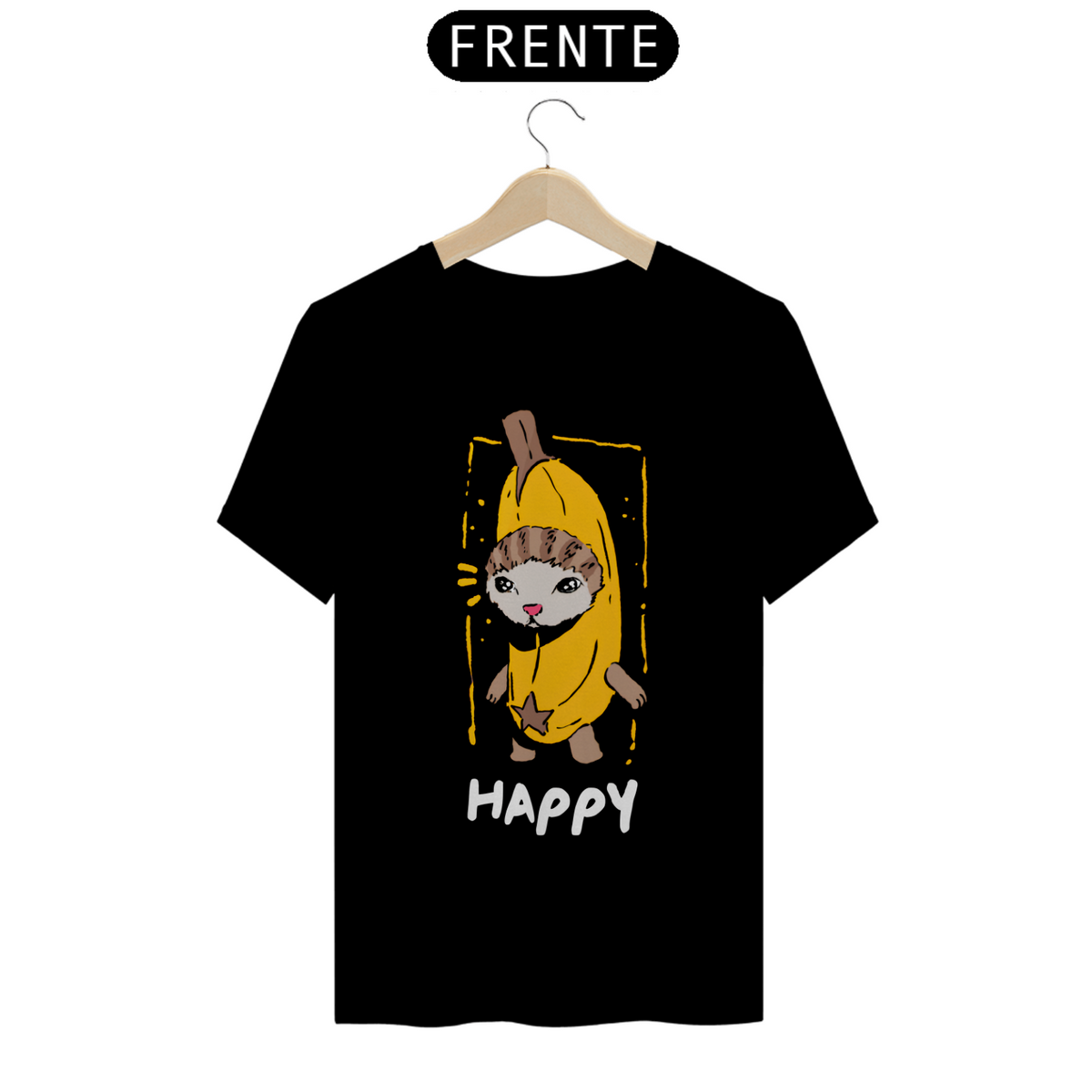 Nome do produto: Camiseta - Happy Banana