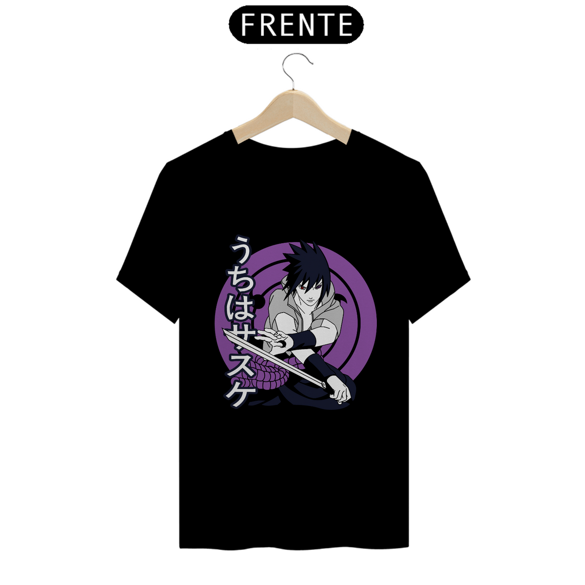 Nome do produto: Camiseta - Sasuke Uchiha