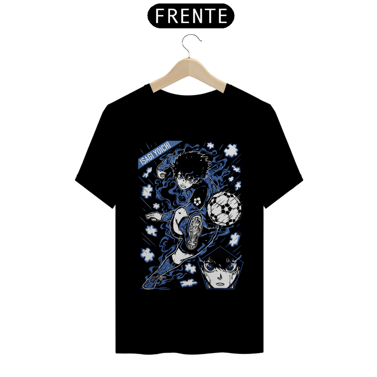 Nome do produto: Camiseta - Isagi Yoichi (Blue Lock)