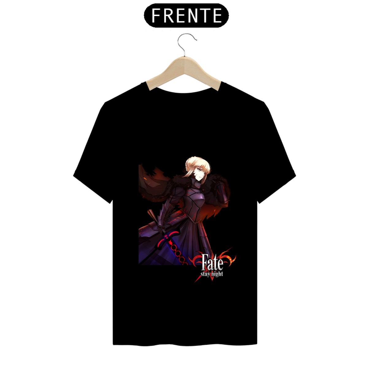 Nome do produto: Camiseta - Saber Alter (Fate/Stay Night)