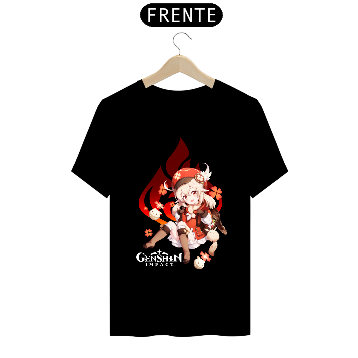 Nome do produto: Camiseta - Klee (Genshin Impact)