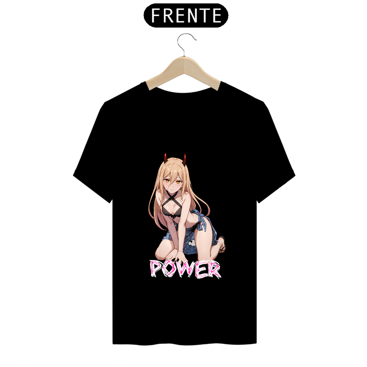 Nome do produto: Camiseta - Power (Chainsaw Man)