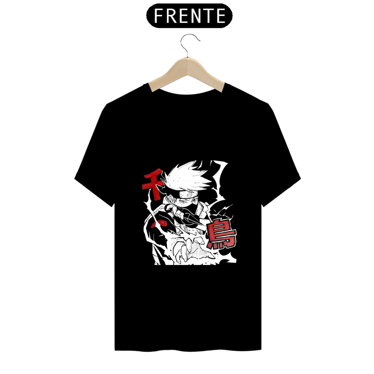 Nome do produto: Camiseta - Kakashi Hatake (Naruto)