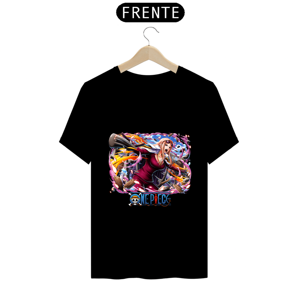 Nome do produto: Camiseta - Hina Marine (One Piece)